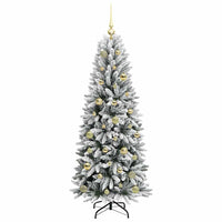 Albero di Natale artificiale Bianco 63 x 63 x 150 cm 3396037