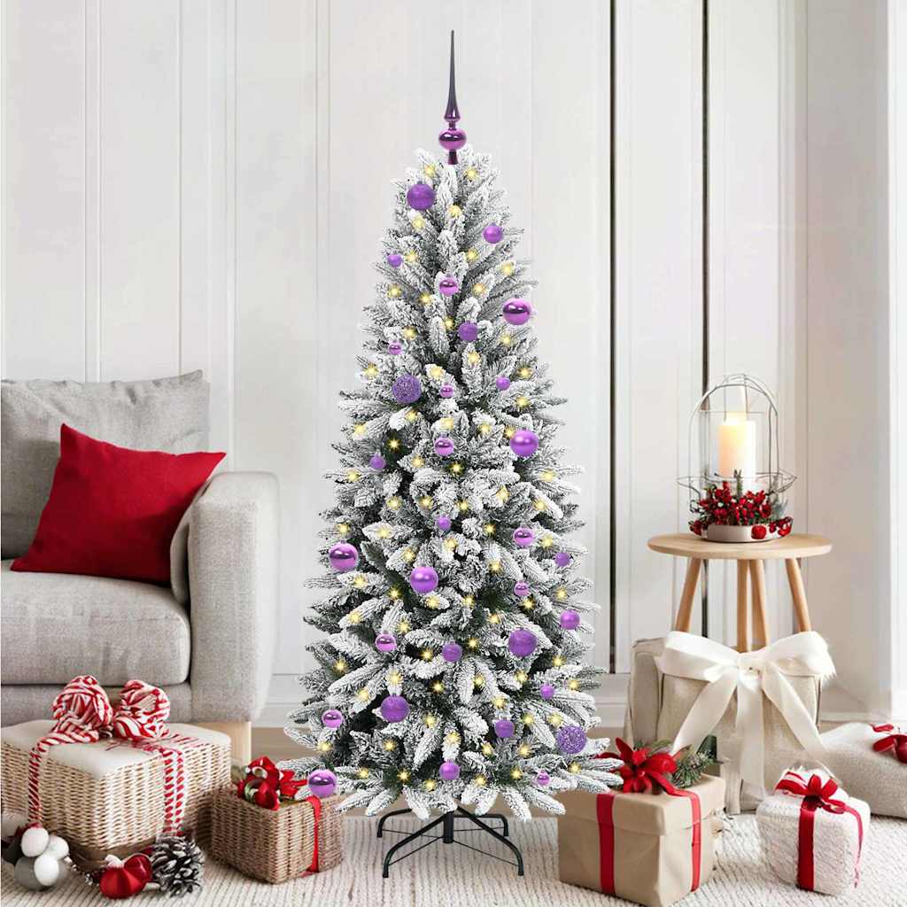 Albero di Natale artificiale Bianco 63 x 63 x 150 cm 3396039