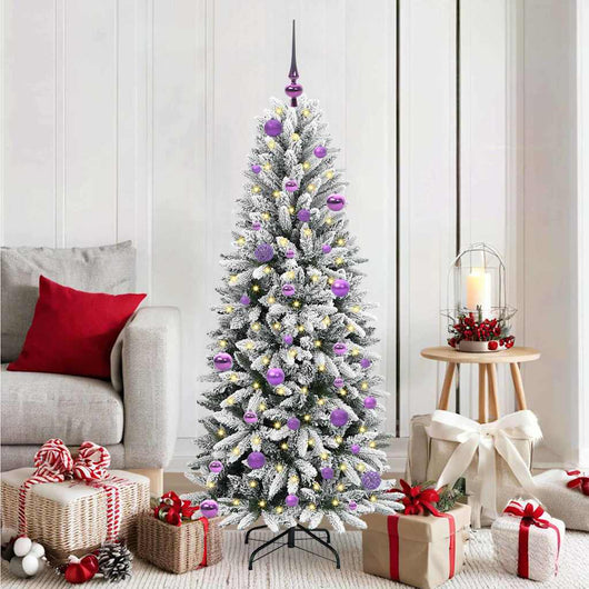 Albero di Natale artificiale Bianco 63 x 63 x 150 cm 3396039