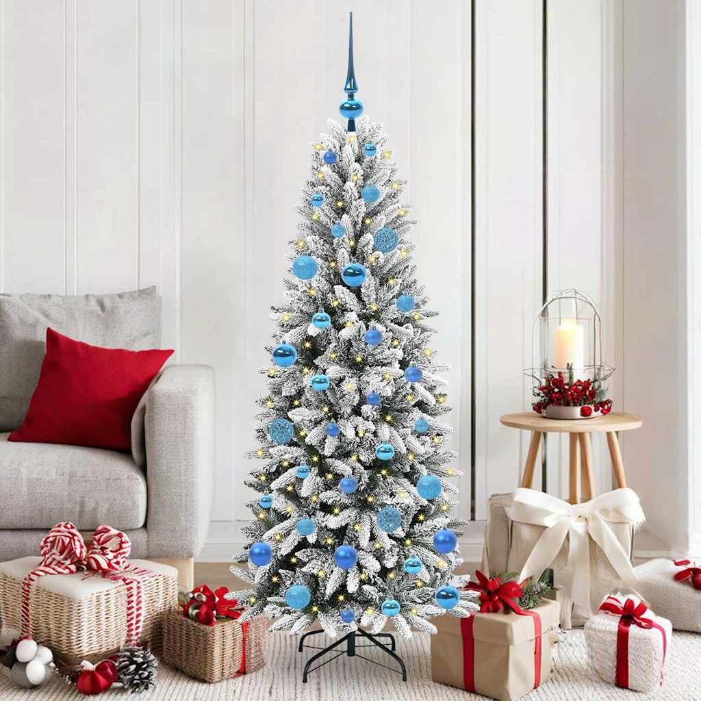 Albero di Natale artificiale Bianco 63 x 63 x 150 cm 3396040