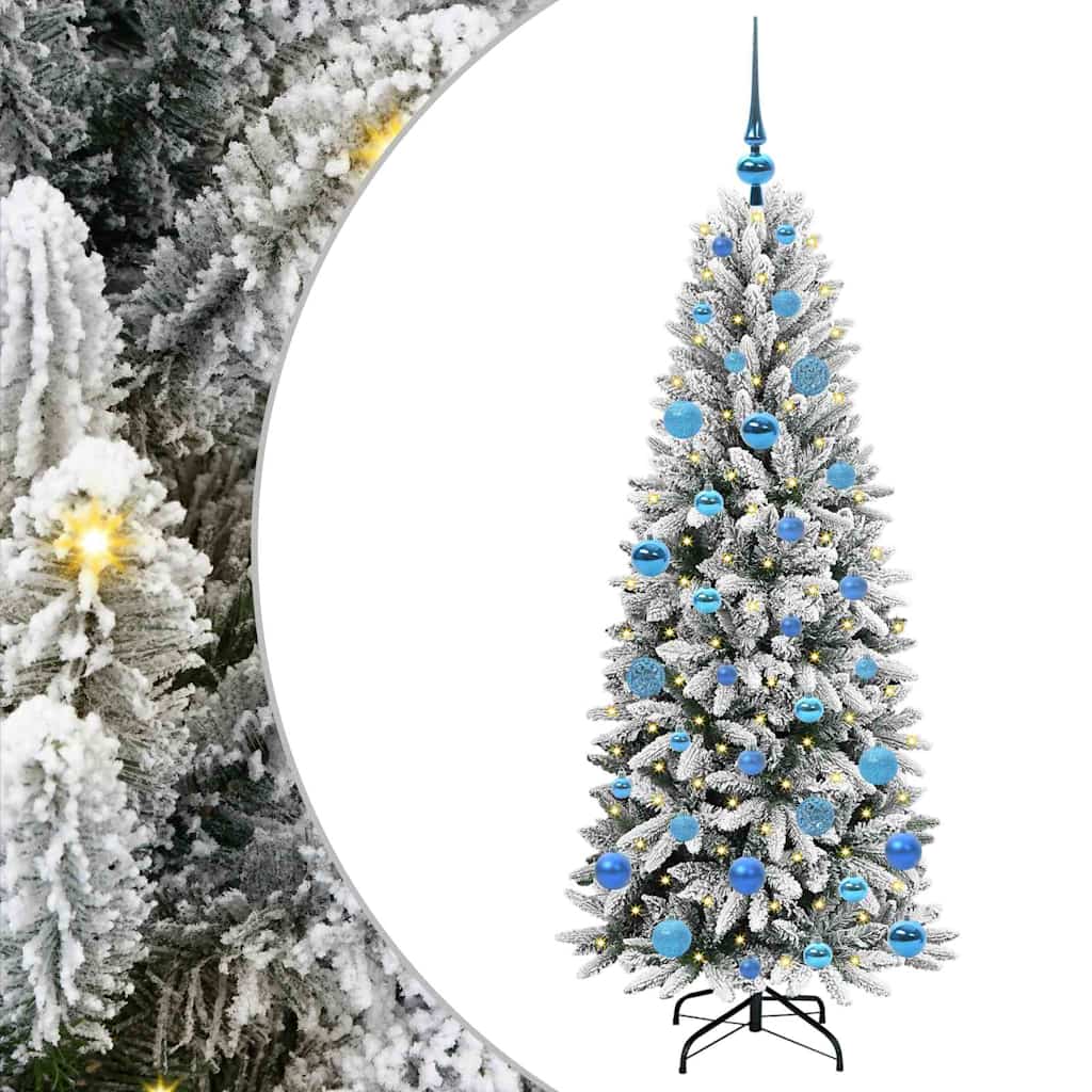 Albero di Natale artificiale Bianco 63 x 63 x 150 cm 3396040