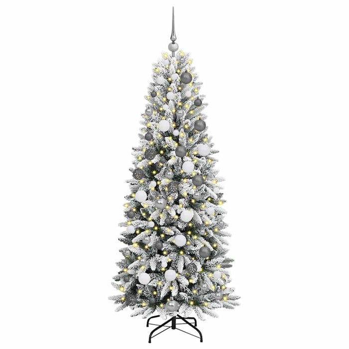 Albero di Natale artificiale Bianco 180 cm PVC 3396044