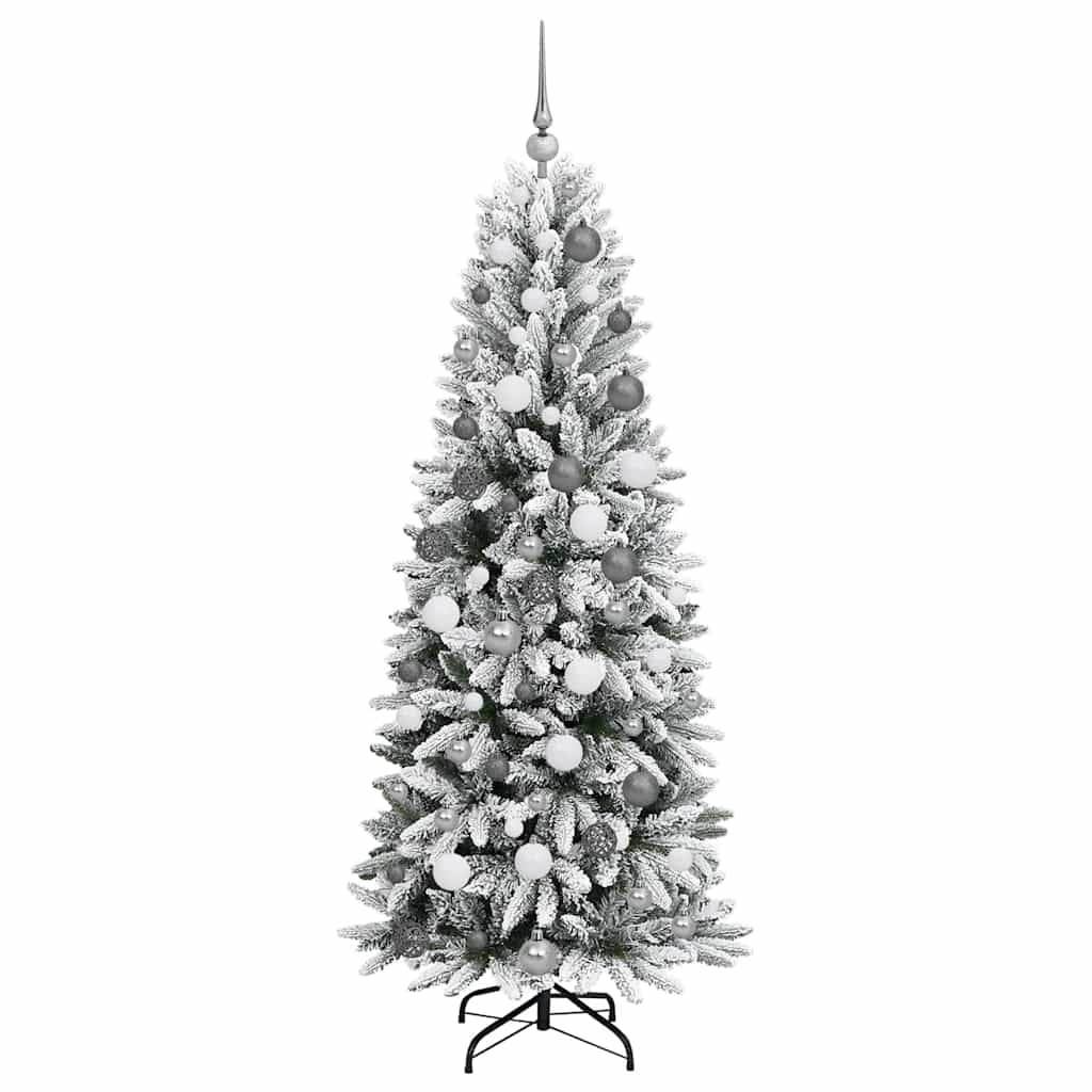Albero di Natale artificiale Bianco 180 cm PVC 3396044
