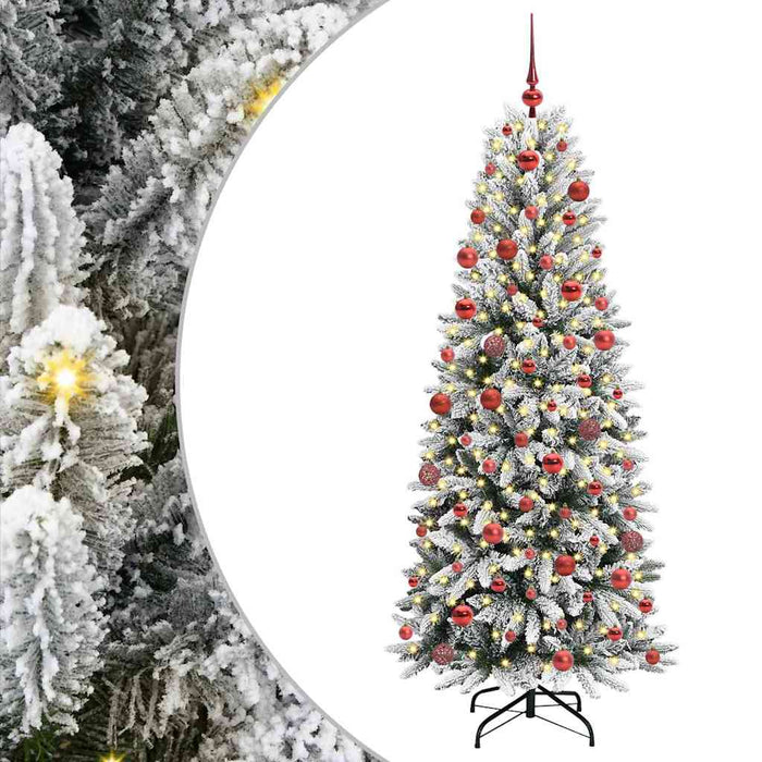 Albero di Natale artificiale Bianco 73 x 73 x 180 cm 3396045