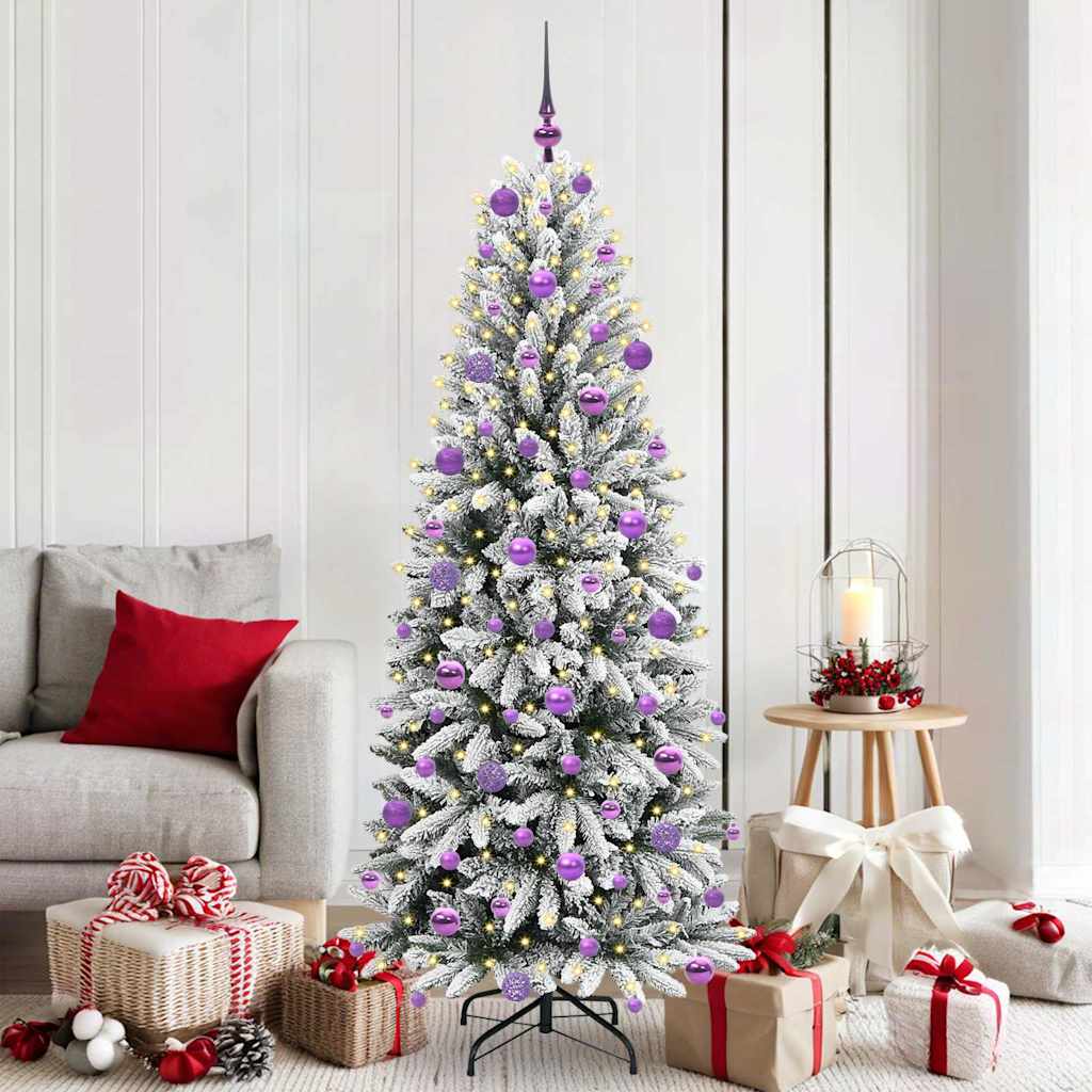 Albero di Natale artificiale Bianco 73 x 73 x 180 cm 3396051