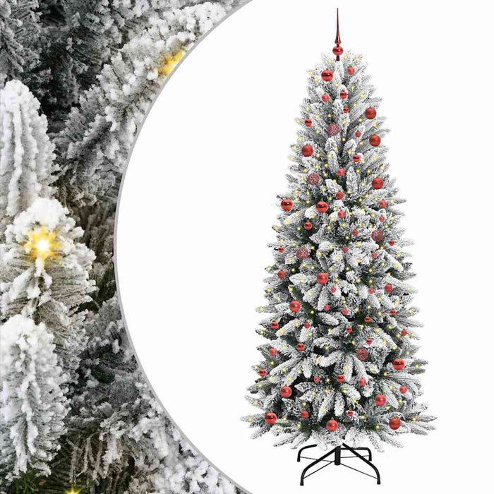 Albero di Natale artificiale Bianco 78 x 78 x 210 cm 3396057