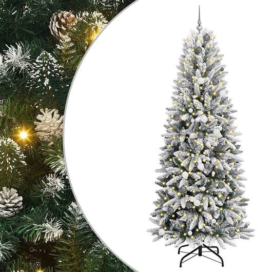Albero di Natale artificiale Bianco 240 cm PVC 3396068