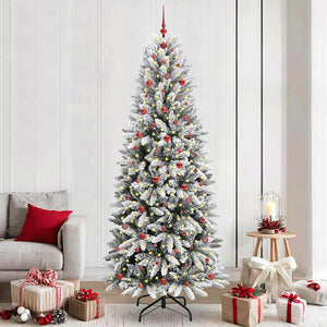 Albero di Natale artificiale Bianco 93 x 93 x 240 cm 3396069