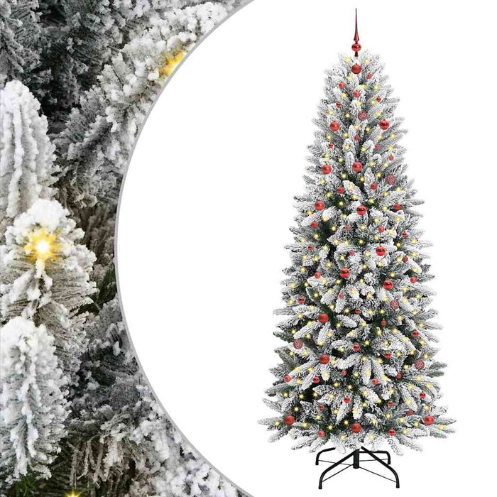 Albero di Natale artificiale Bianco 93 x 93 x 240 cm 3396069