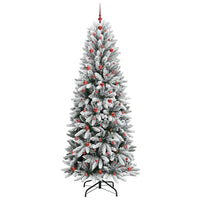 Albero di Natale artificiale Bianco 93 x 93 x 240 cm 3396069