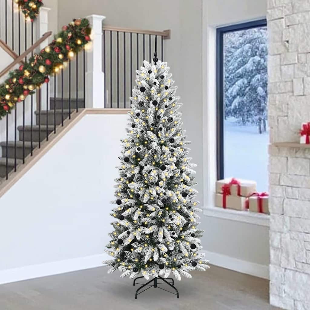 Albero di Natale artificiale Bianco 93 x 93 x 240 cm 3396070