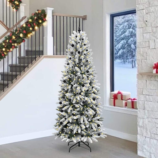 Albero di Natale artificiale Bianco 93 x 93 x 240 cm 3396070