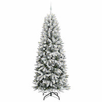 Albero di Natale Artificiale-Albero Natalizio con 300 LED Bianco 240 cm 926212