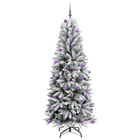 Albero di Natale artificiale Bianco 93 x 93 x 240 cm 3396075