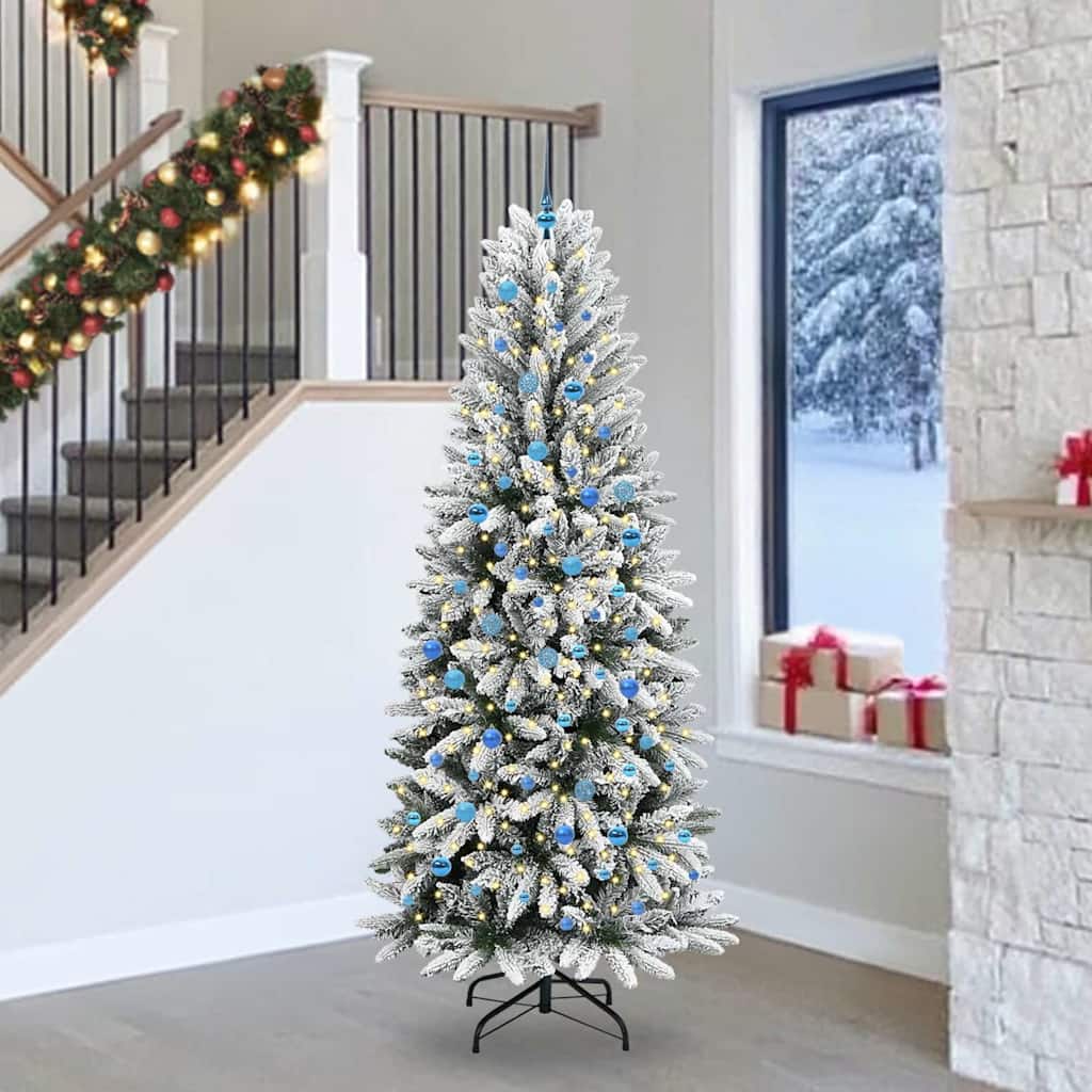 Albero di Natale artificiale Bianco 93 x 93 x 240 cm 3396076