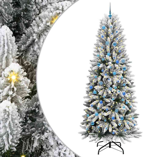 Albero di Natale artificiale Bianco 93 x 93 x 240 cm 3396076