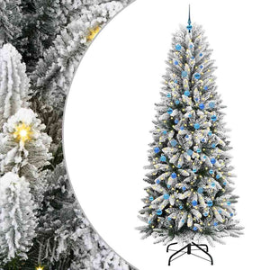 Albero di Natale Artificiale-Albero Natalizio con 300 LED Bianco 240 cm 767533