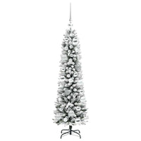 Albero di Natale artificiale con 150 LED Verde e bianco 120 cm 3396086