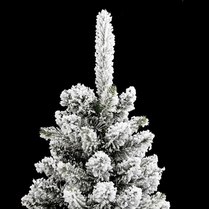 Albero di Natale artificiale con 300 LED Verde e bianco 180 cm 3396111