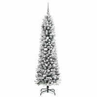 Albero di Natale snodato Bianco 210 cm PVC 3396116