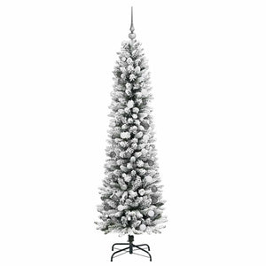 Albero di Natale snodato Bianco 210 cm PVC 3396116