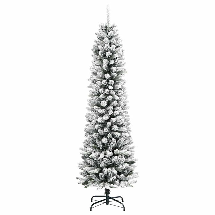 Albero di Natale artificiale con 300 LED Verde e bianco 210 cm 3396119