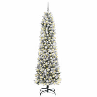 Albero di Natale snodato Bianco 240 cm PVC 3396128