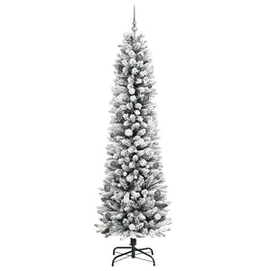 Albero di Natale snodato Bianco 240 cm PVC 3396128