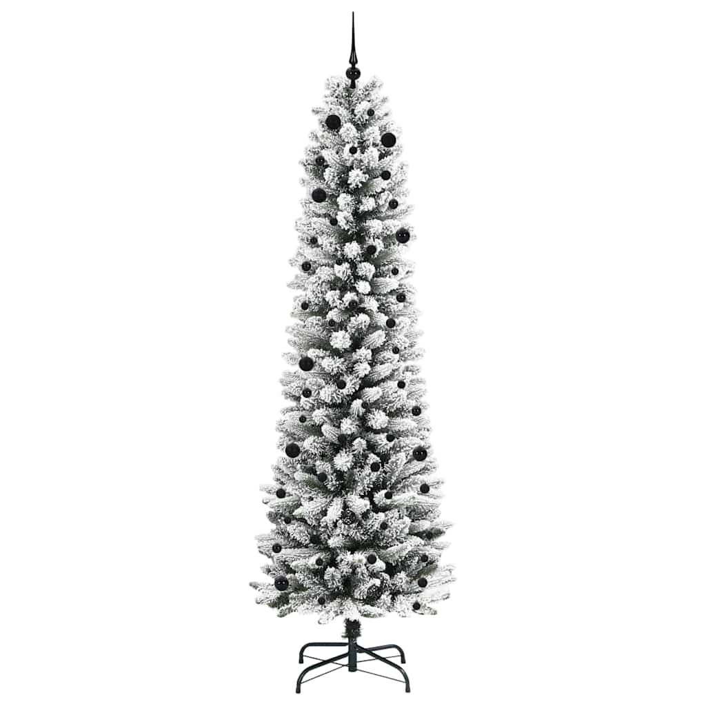 Albero di Natale artificiale con 300 LED Verde e bianco 240 cm 3396130