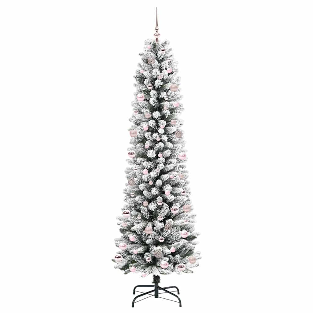 Albero di Natale artificiale con 300 LED Verde e bianco 240 cm 3396131