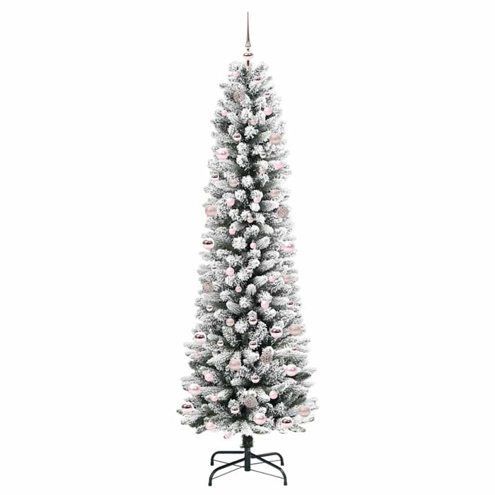 Albero di Natale artificiale con 300 LED Verde e bianco 240 cm 3396131
