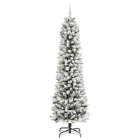 Albero di Natale artificiale con 300 LED Verde e bianco 240 cm 3396132