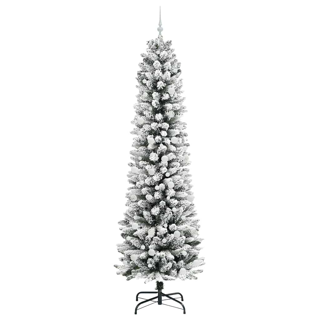 Albero di Natale artificiale con 300 LED Verde e bianco 240 cm 3396132