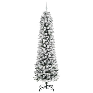 Albero di Natale artificiale con 300 LED Verde e bianco 240 cm 3396132
