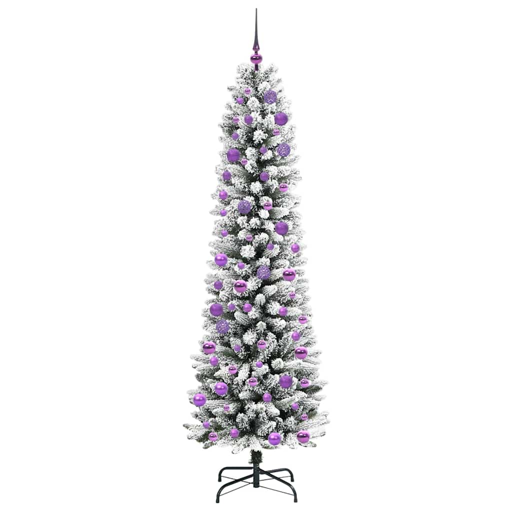 Albero di Natale artificiale con 300 LED Verde e bianco 240 cm 3396135
