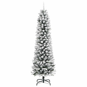 Albero di Natale artificiale con 300 LED Verde e bianco 240 cm 3396136