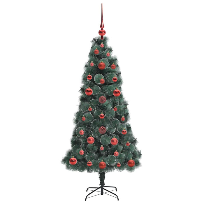 Albero di Natale Artificiale Pre-illuminato con Set di Palline 3396141