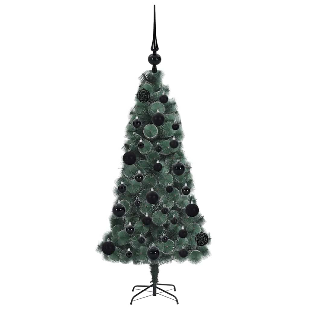 Albero di Natale artificiale preilluminato con set di palline 3396142