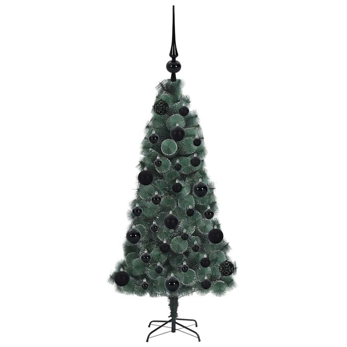 Albero di Natale artificiale preilluminato con set di palline 3396142