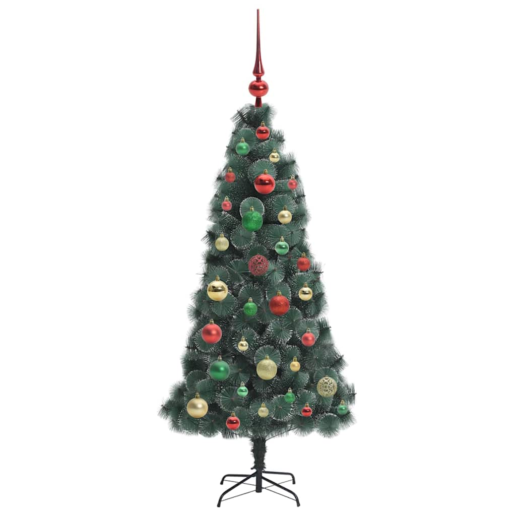 Albero di Natale artificiale preilluminato con set di palline 3396149