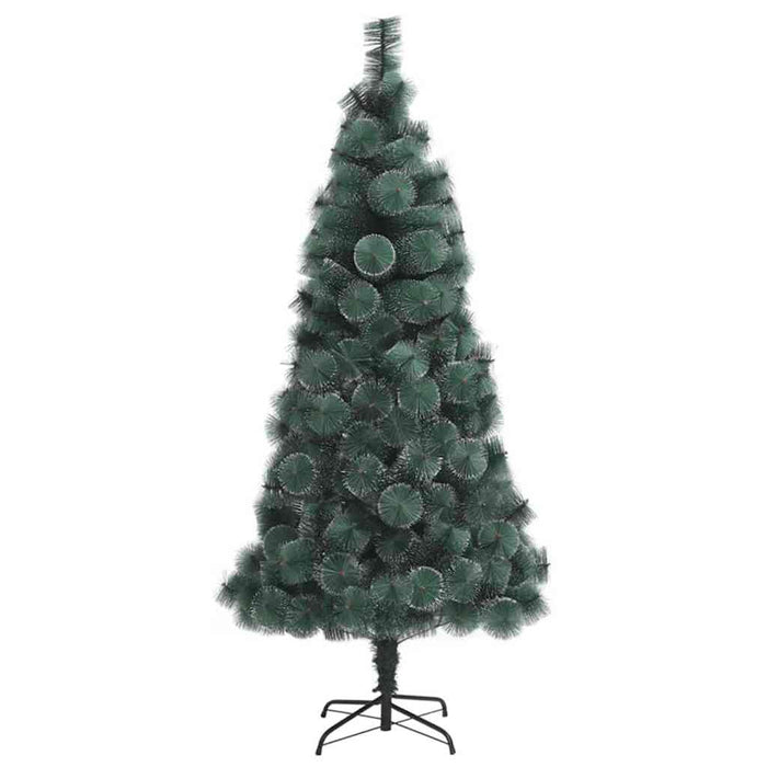 Albero di Natale Finto LED & Set di Palline Verde 150 cm PET 3396152