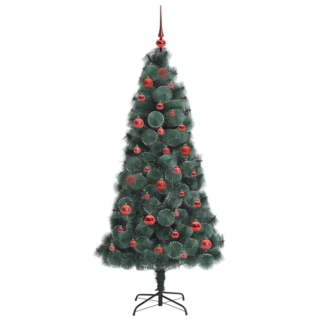 Albero di Natale artificiale pre-illuminato con set di palline 3396153