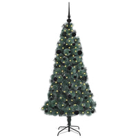 Albero di Natale artificiale pre-illuminato con set di palle 3396154