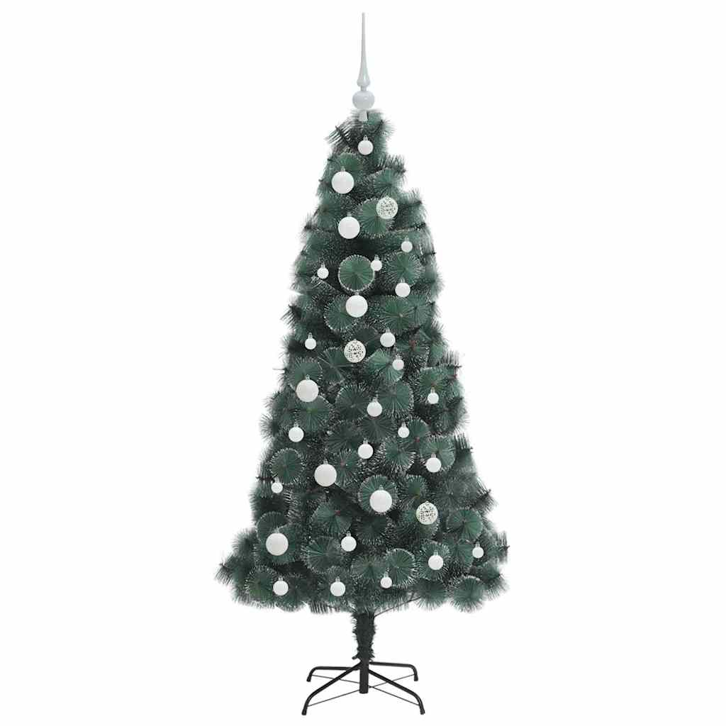 Albero di Natale artificiale pre-illuminato con set di palline 3396156