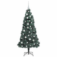 Albero di Natale artificiale pre-illuminato con set di palline 3396156
