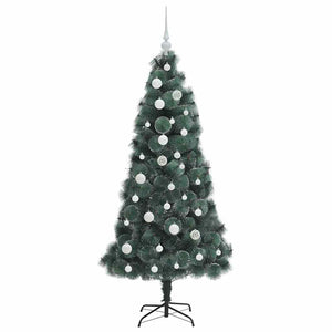 Albero di Natale artificiale pre-illuminato con set di palline 3396156