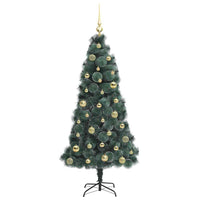 Albero di Natale artificiale preilluminato con set di palline 3396157