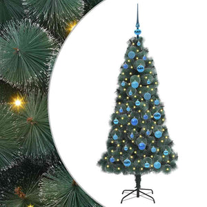 Albero di Natale artificiale preilluminato con set di palline 3396160