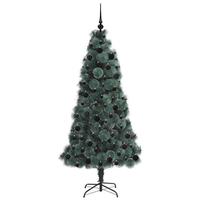 Albero di Natale artificiale pre-illuminato con set di palline 3396167