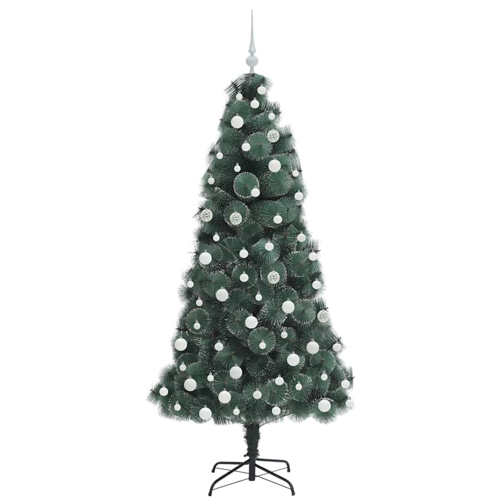 Albero di Natale artificiale pre-illuminato con set di palline 3396169